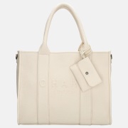 Charm London laptoptas 15 inch off white