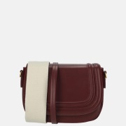 Firenze crossbody tas burgundy