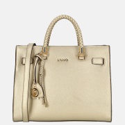 Liu Jo Manhattan tote shopper M light gold