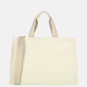 Liu Jo Logo handtas white cream