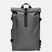 Rains Rolltop rugzak large 15 inch grey