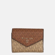 Michael Kors Trifold portemonnee camel mult