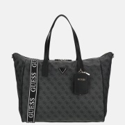Guess Latona shopper L coal logo