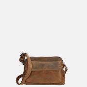 Old West crossbody tas XS brown