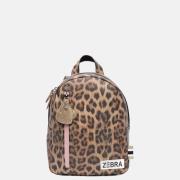 Zebra Trends kinderrugzak leopard camel pink
