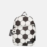 Zebra Trends kinderrugzak voetbal