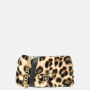 Liu Jo LA Puffy crossover schoudertas macul naturale