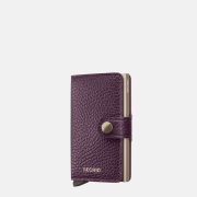 Secrid Miniwallet pasjeshouder pebble grape