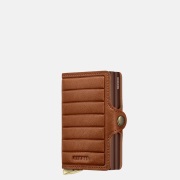 Secrid Premium Twinwallet Emboss Lines pasjeshouder cognac