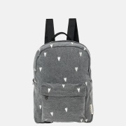 Studio Noos Denim Hearts kinderrugzak grey