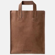 My paper bag shopper hazel brown
