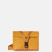 Aunts and Uncles Japan Tsu crossbody tas/heuptas amber