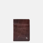 Castelijn en Beerens creditcard pasjeshouder croco mocca