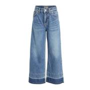 LTB high waist wide leg jeans Felicia mielle wash Blauw Meisjes Denim ...