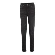 PIECES KIDS skinny jeans LPRUNA black Zwart Meisjes Stretchdenim Effen...