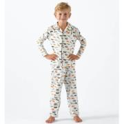 Little Label pyjama van biologisch katoen met dierenprint multi Jongen...