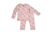 Little Label gebloemde pyjama van katoen roze Meisjes Stretchkatoen Ro...