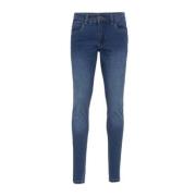 LMTD skinny jeans NLMSIAN stonewashed Blauw Jongens Stretchdenim Effen...