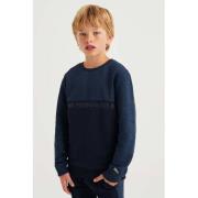 WE Fashion sweater blauw Meerkleurig - 92 | Sweater van WE Fashion