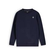 Bellaire sweater met logo donkerblauw Logo - 158/164