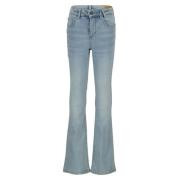 America Today flared jeans Emily Flare Jr light used Blauw Meisjes Str...