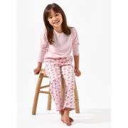 Little Label pyjama met biologisch katoen roze All over print - 98