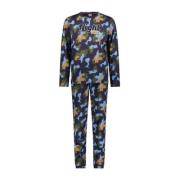 B.Nosy pyjama B. a SLEEP met all over print donkerblauw/multicolor Jon...