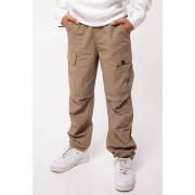 America Today straight fit cargobroek Payne JR beige Bruin Jongens Swe...