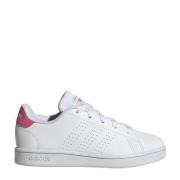 adidas Sportswear Advantage sneakers wit/roze Jongens/Meisjes Imitatie...