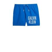 Calvin Klein zwemshort blauw Jongens Gerecycled polyester Logo - 164/1...