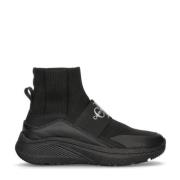 Calvin Klein sock sneakers zwart Jongens Synthetisch Logo - 30