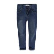 ESPRIT slim fit jeans blue dark denim Blauw Jongens Stretchdenim Effen...