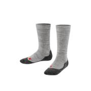 FALKE sokken grijs Meisjes Katoen Effen - 19-22 | Sokken van FALKE