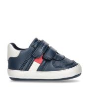 Tommy Hilfiger Kiki baby sneakers donkerblauw Jongens Imitatieleer - 1...