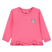 bellybutton baby longsleeve roze Meisjes Katoen Ronde hals Effen - 56