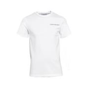 CALVIN KLEIN JEANS T-shirt van katoen wit Logo - 140