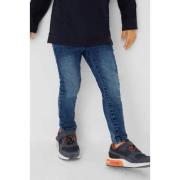 s.Oliver slim fit jeans dark denim Blauw Jongens Stretchdenim Effen - ...