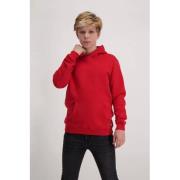 Cars unisex hoodie Kimar rood Sweater Effen - 140 | Sweater van Cars