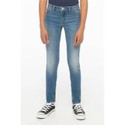 Levi's Kids 710 super skinny jeans keira Blauw Meisjes Stretchdenim Ef...
