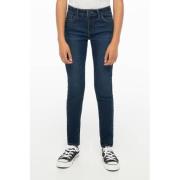 Levi's Kids 710 super skinny jeans complex Blauw Meisjes Stretchdenim ...