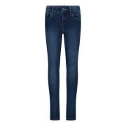 NAME IT skinny jeans NKFPOLLY dark blue denim Blauw Meisjes Stretchden...