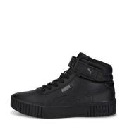 Puma Carina 2.0 Mid sneakers zwart Jongens/Meisjes Imitatieleer Effen ...