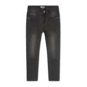 Koko Noko slim fit jeans Nox zwart Jongens Stretchdenim Effen - 74/80