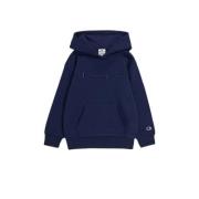 Champion hoodie met logo en borduursels donkerblauw Sweater Logo - 122...