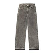 Raizzed wide leg jeans vintage grey Grijs Meisjes Stretchdenim Effen -...