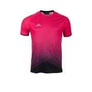 Stanno junior voetbalshirt roze/zwart Sport t-shirt Gerecycled polyest...