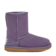 UGG Classic ll suède enkelboots lila Paars Meisjes Suede Effen - 31