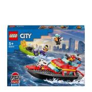 LEGO City Reddingsboot Brand 60373 Bouwset | Bouwset van LEGO