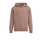 WE Fashion Blue Ridge hoodie sandshell Sweater Bruin Effen - 110/116