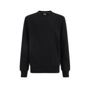 WE Fashion Blue Ridge unisex sweater Black Uni Zwart Effen - 98/104